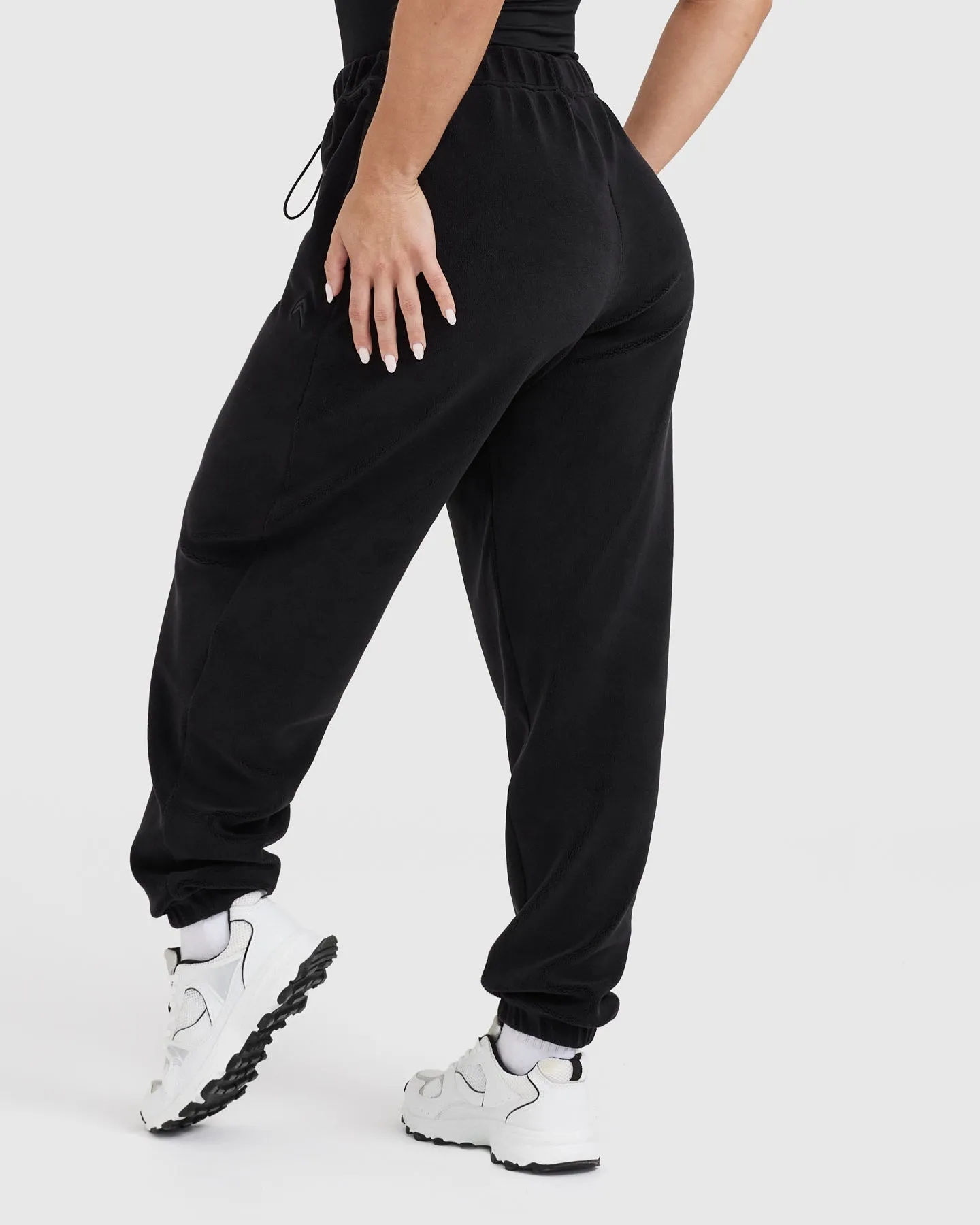 Fleece Oversized Jogger | Black sold by Oner Active product image thumbnail 2