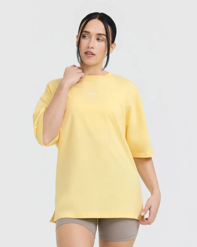 Raising The Bar Graphic Unisex T-Shirt | Sherbert Yellow sold by Oner Active
