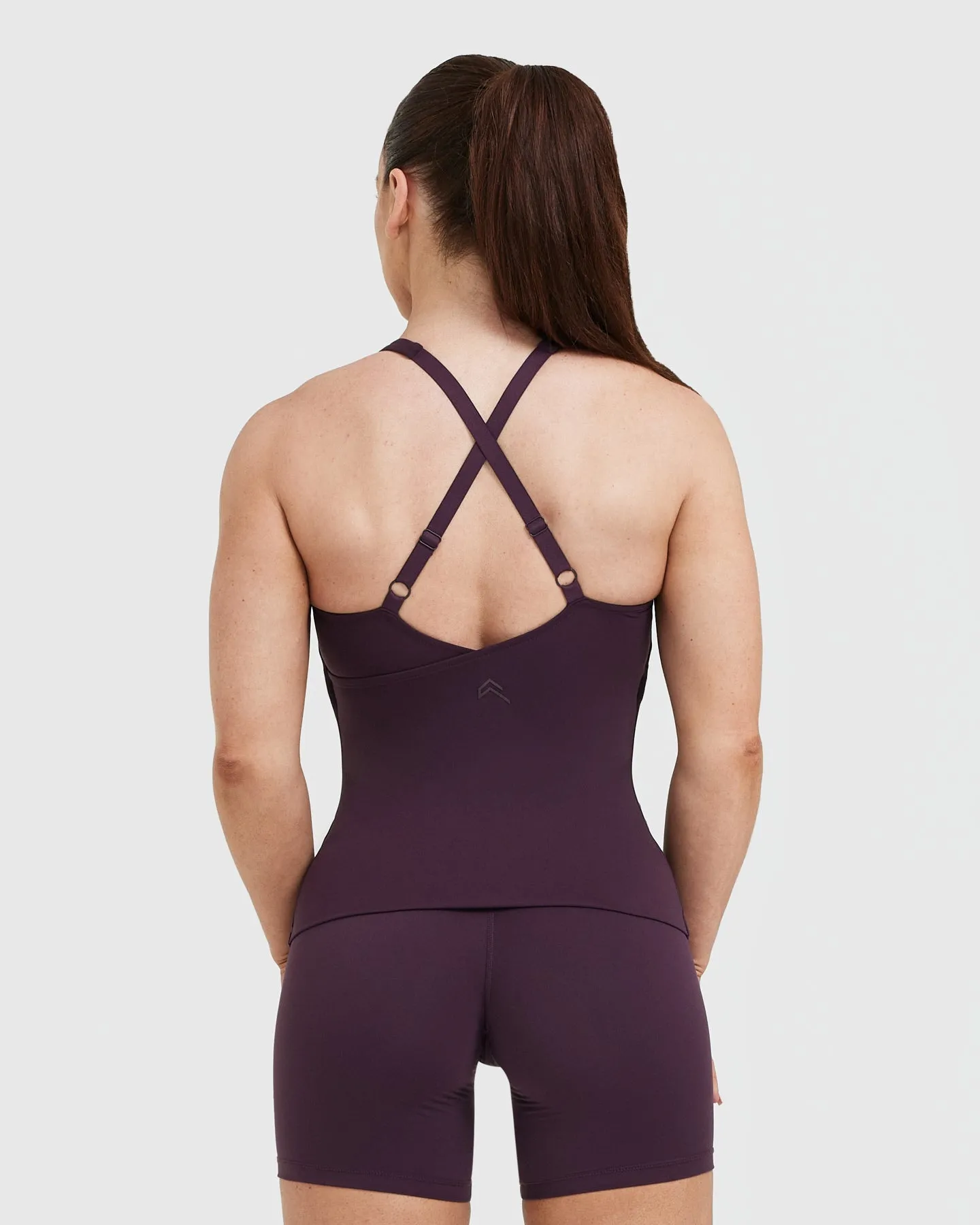 Unified V-Neck Cross Back Vest | Blackberry Purple sold by Oner Active product image thumbnail 2