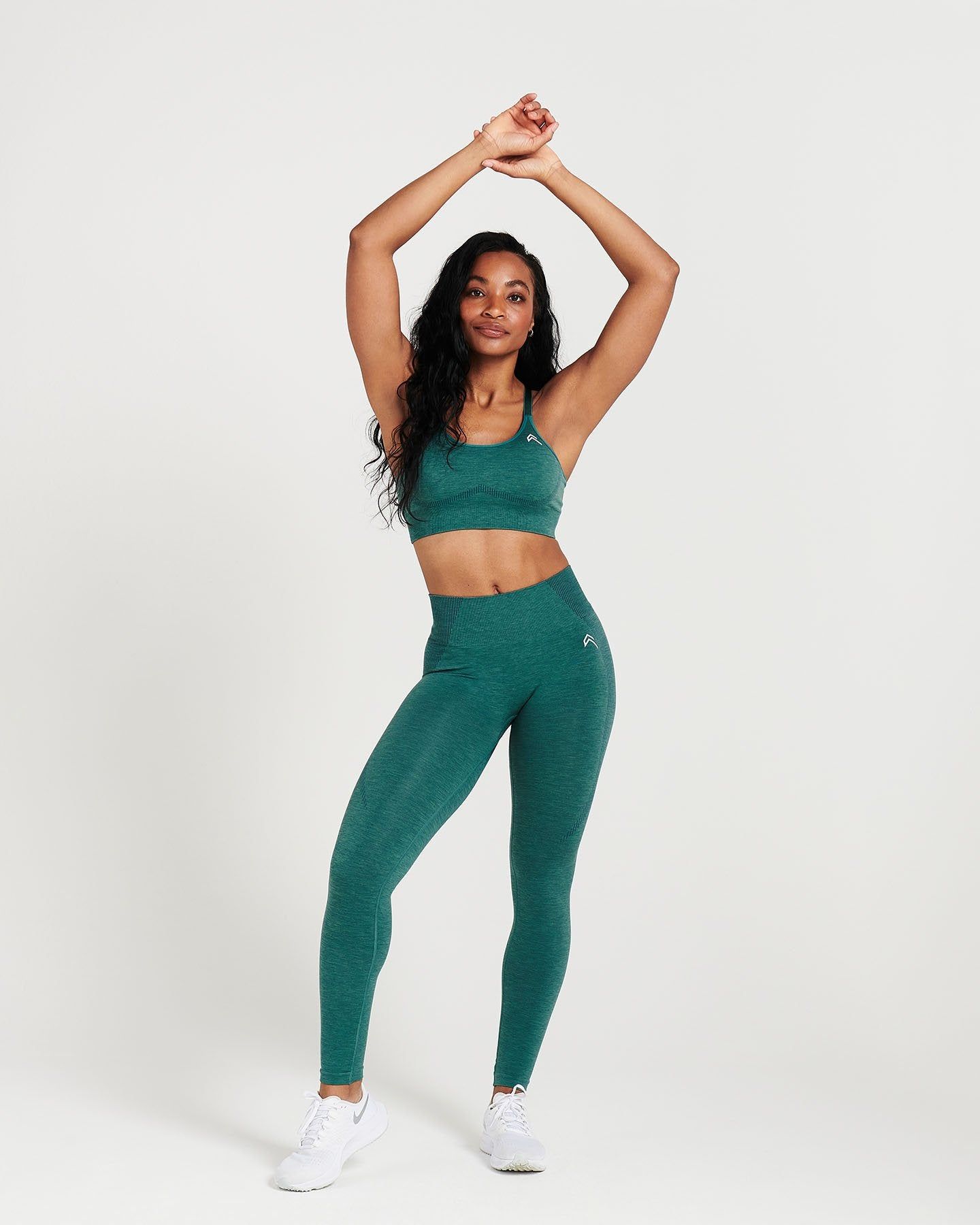 Classic Seamless Leggings | Mineral Green Marl sold by Oner Active product image thumbnail 2