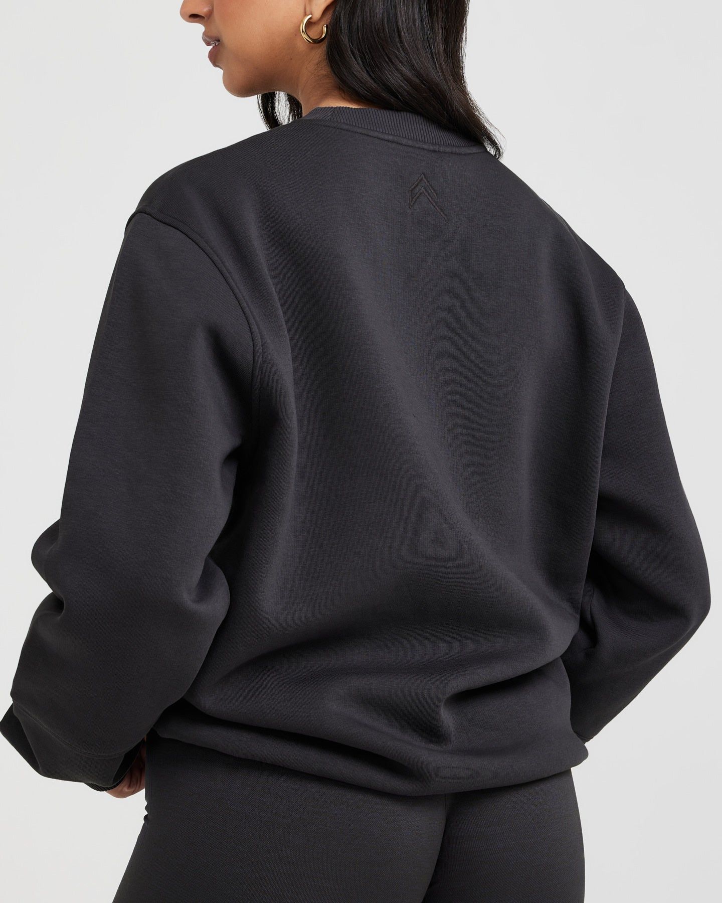 Classic Lounge Oversized Crew Neck | Coal sold by Oner Active product image thumbnail 5