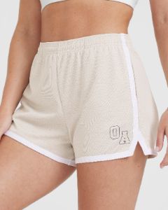 Varsity Shorts | Sand sold by Oner Active