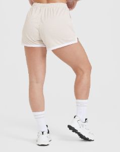 Varsity Shorts | Sand sold by Oner Active
