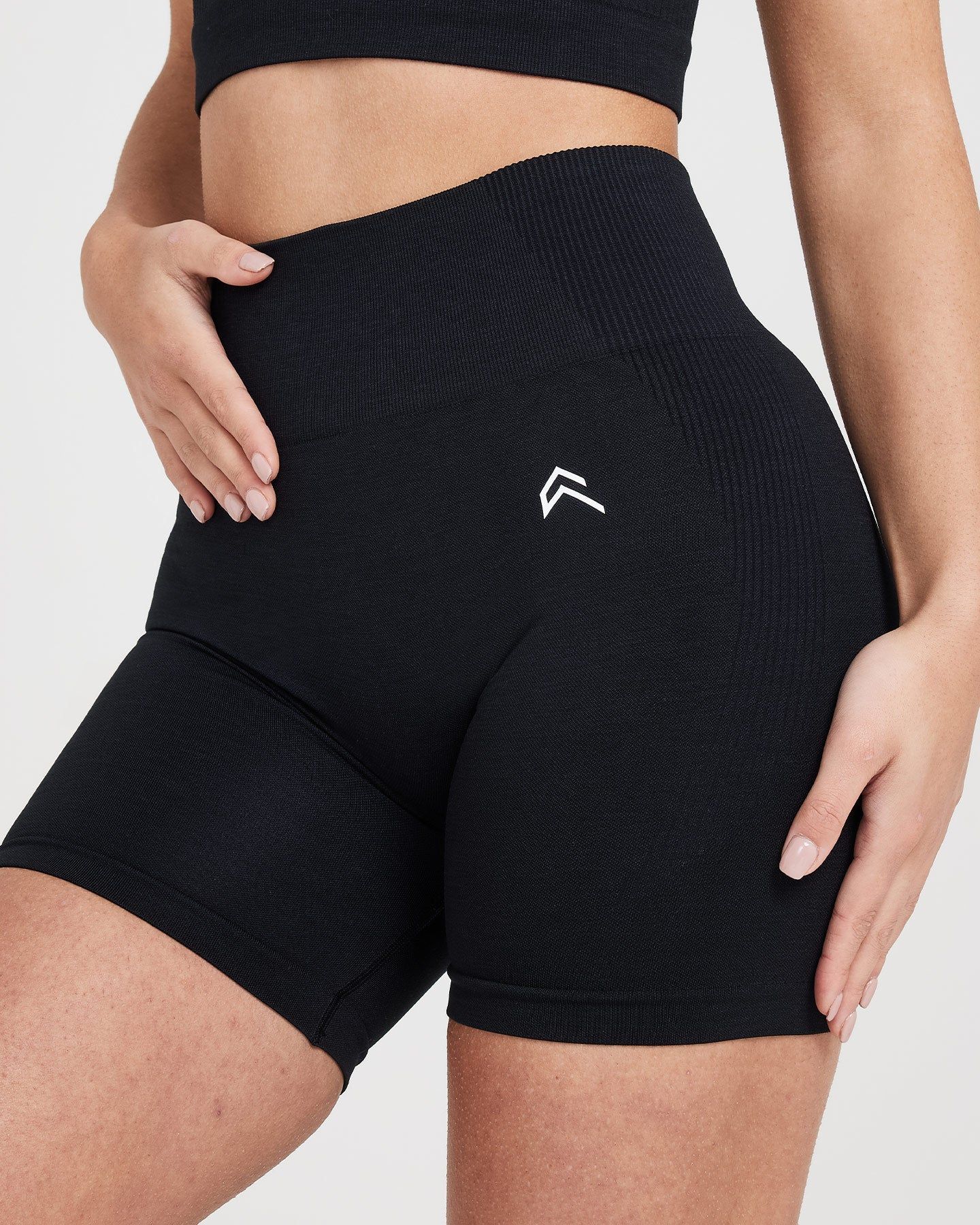 Classic Seamless 2.0 Shorts | Black Marl sold by Oner Active product image thumbnail 3