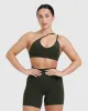 Timeless Strappy Bralette | Khaki sold by Oner Active