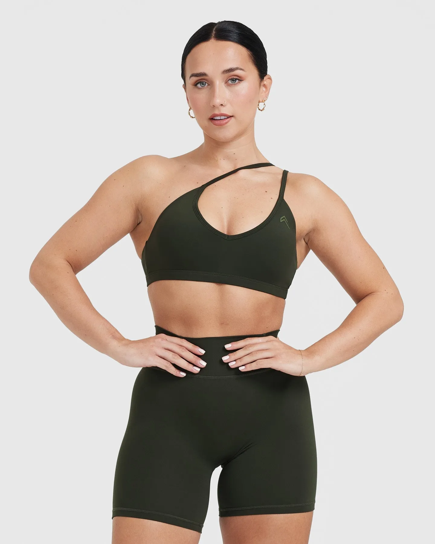 Timeless Strappy Bralette | Khaki sold by Oner Active