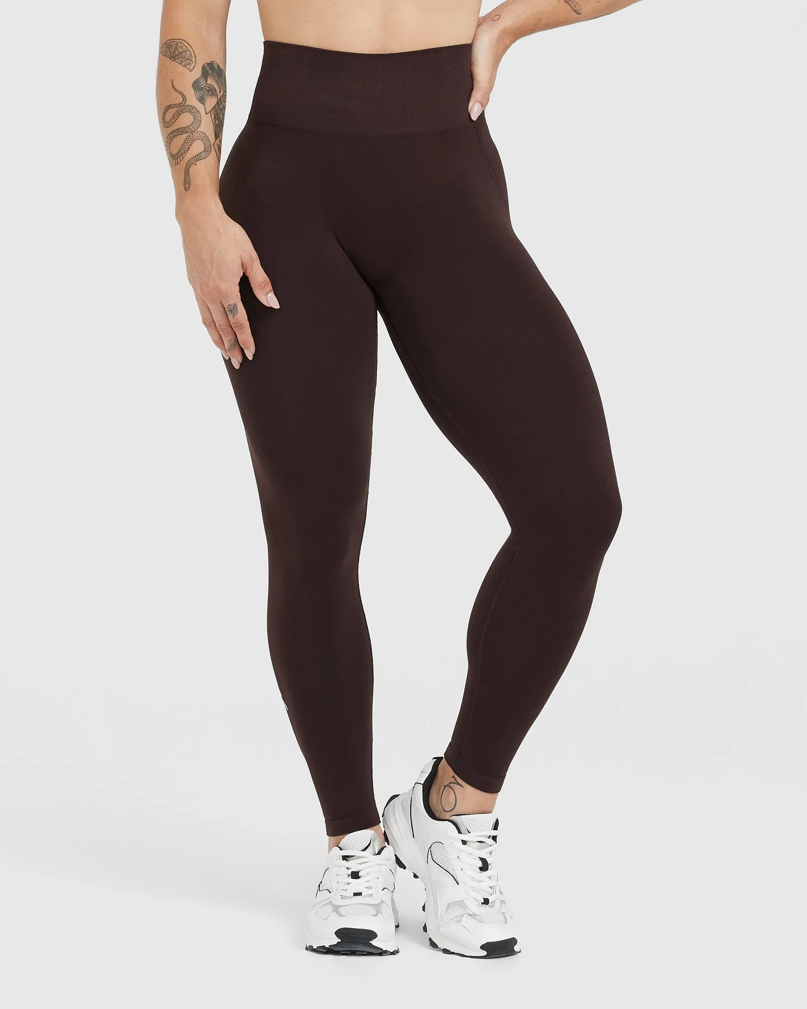 Effortless Seamless Leggings | 70% Cocoa sold by Oner Active