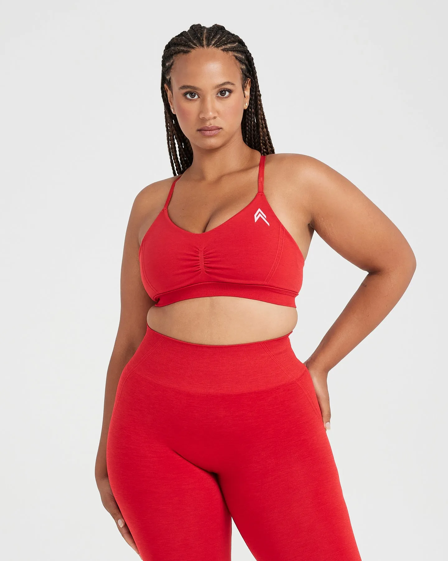 Effortless Micro Bralette | Spicy Red sold by Oner Active