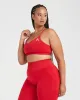 Effortless Micro Bralette | Spicy Red sold by Oner Active