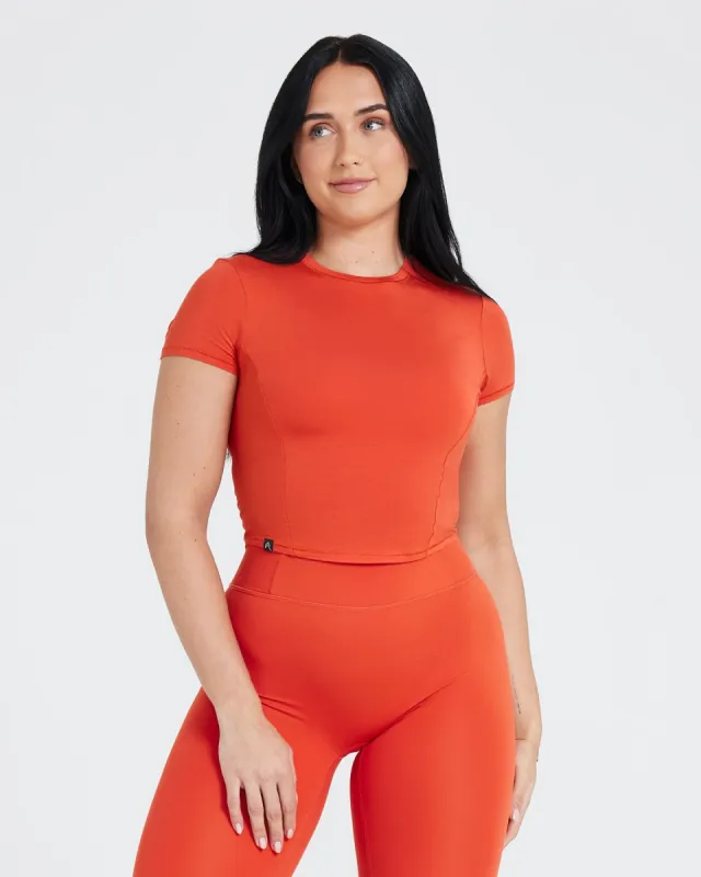 Mellow Soft Mid Short Sleeve T-Shirt | Spice sold by Oner Active