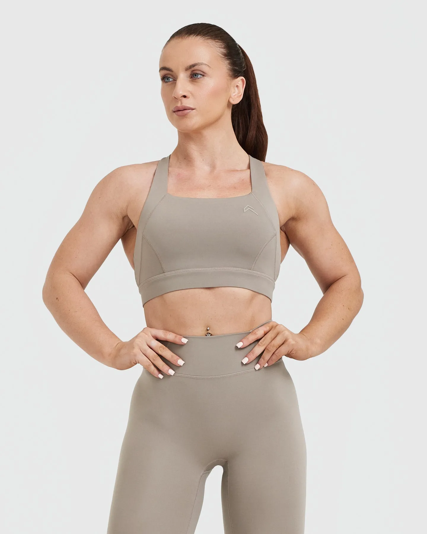 Timeless Wide Strap Sports Bra | Minky sold by Oner Active