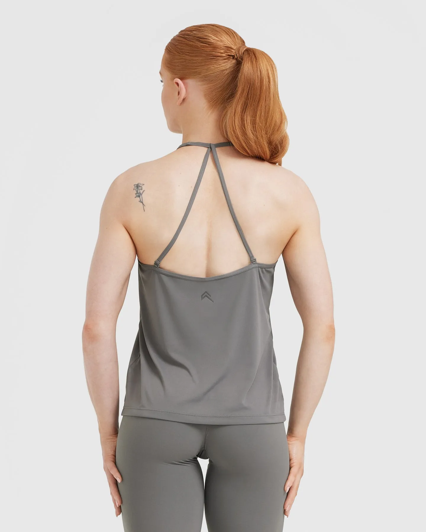Go To Strappy Loose Vest | Ash Grey sold by Oner Active product image thumbnail 2