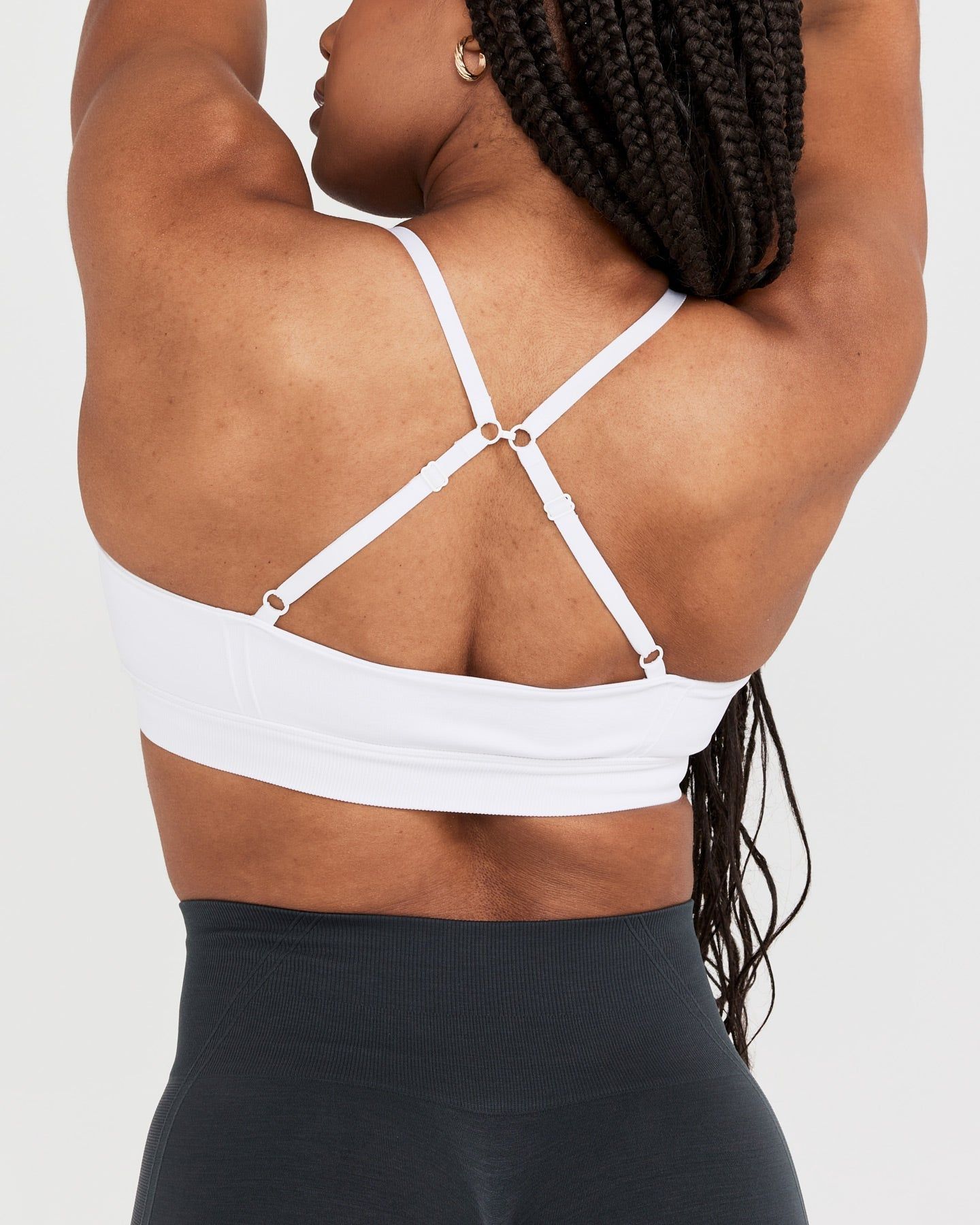 Effortless Micro Bralette | White sold by Oner Active product image thumbnail 5