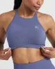 Effortless Seamless High Neck Bralette | Slate Blue sold by Oner Active