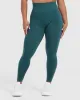 Effortless Seamless Leggings | Marine Teal sold by Oner Active