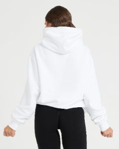 Classic Lounge Oversized Hoodie | White sold by Oner Active