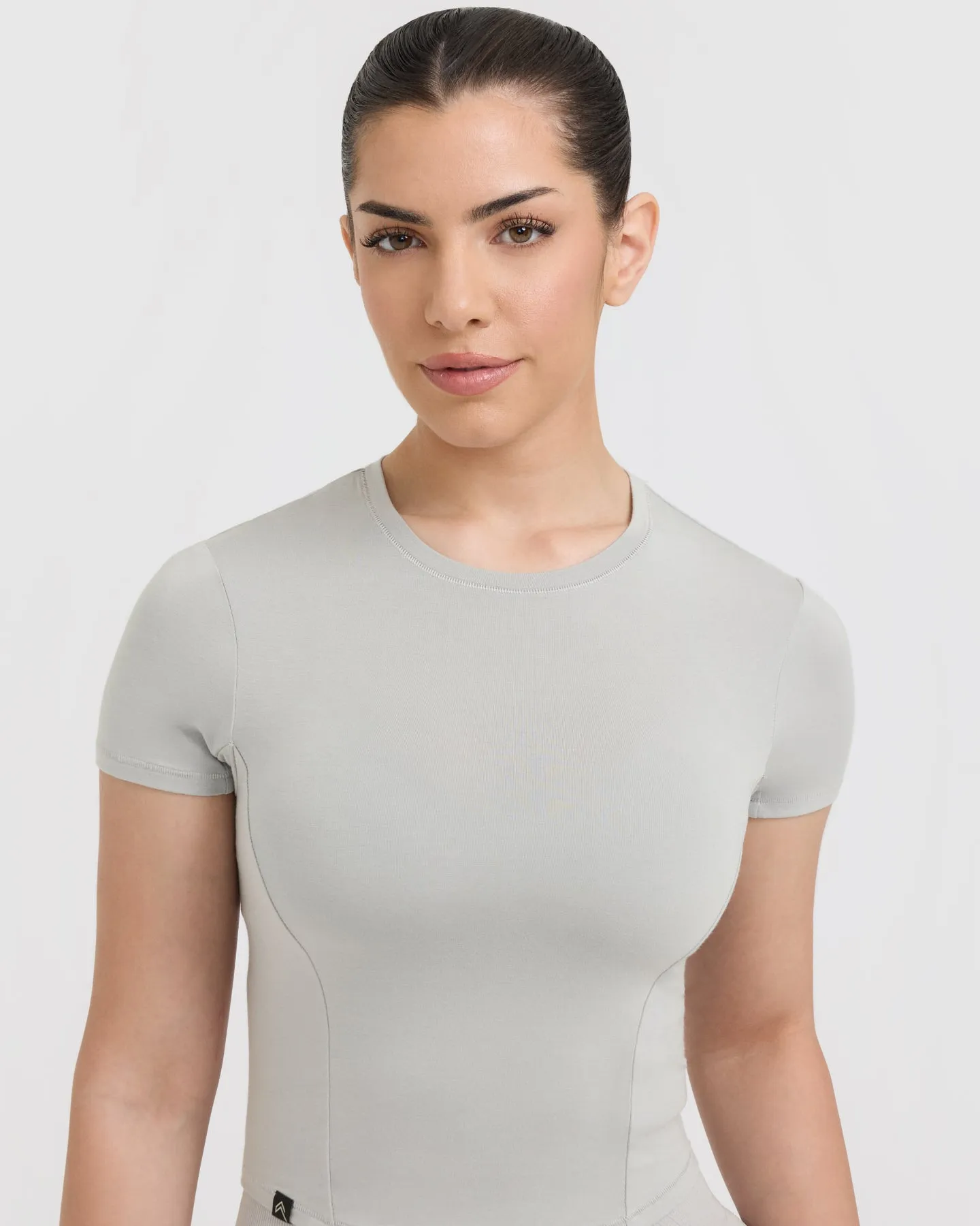 Mellow™ Soft Mid Short Sleeve T-Shirt | Light Grey sold by Oner Active product image thumbnail 4