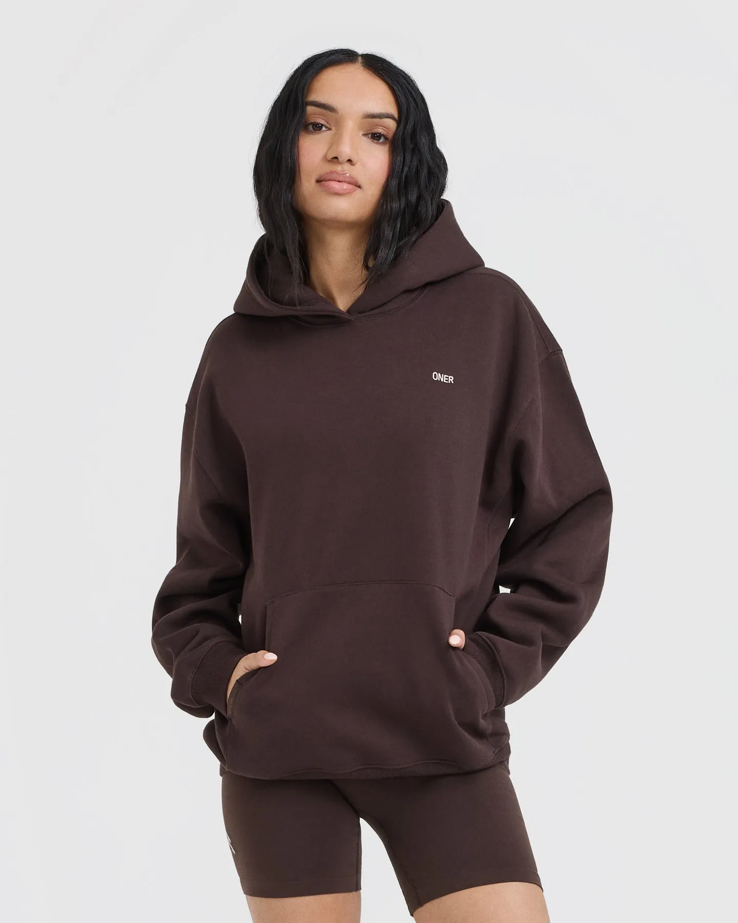Foundations Hoodie | Plum Brown sold by Oner Active