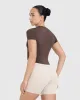 Mellow Soft Mid Short Sleeve T-Shirt | Nude 5 sold by Oner Active