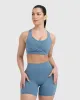 Unified Layered Sports Bra | Moonstone Blue sold by Oner Active