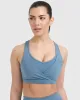 Unified Layered Sports Bra | Moonstone Blue sold by Oner Active
