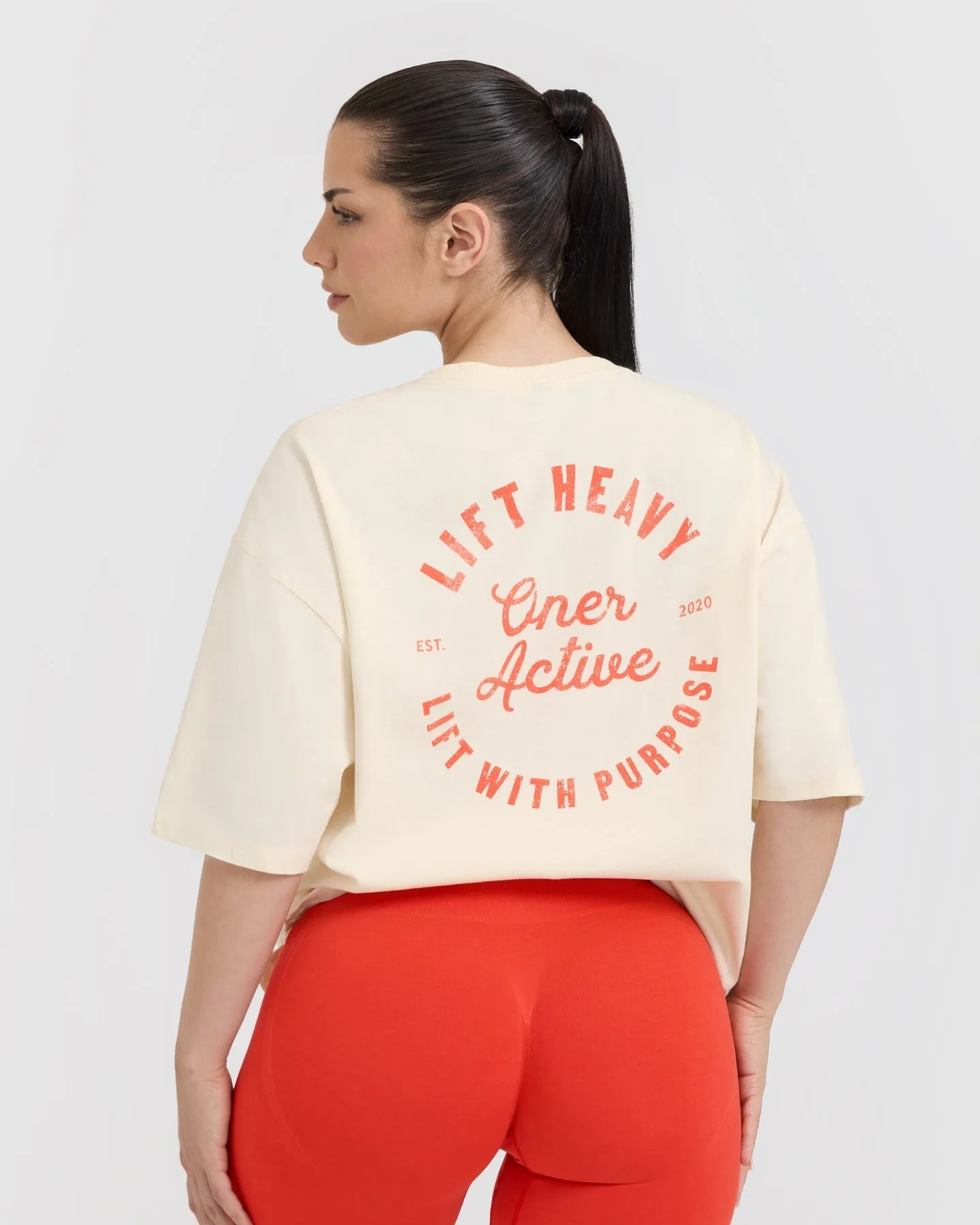 OA Graphic Washed T-Shirt | Off White sold by Oner Active product image thumbnail 5