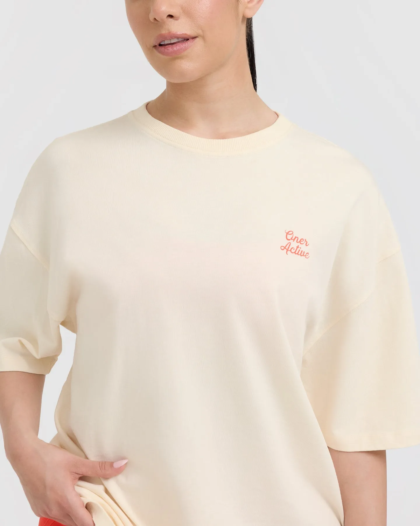 OA Graphic Washed T-Shirt | Off White sold by Oner Active product image thumbnail 4