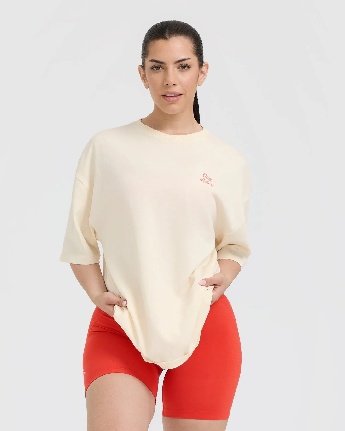 OA Graphic Washed T-Shirt | Off White sold by Oner Active