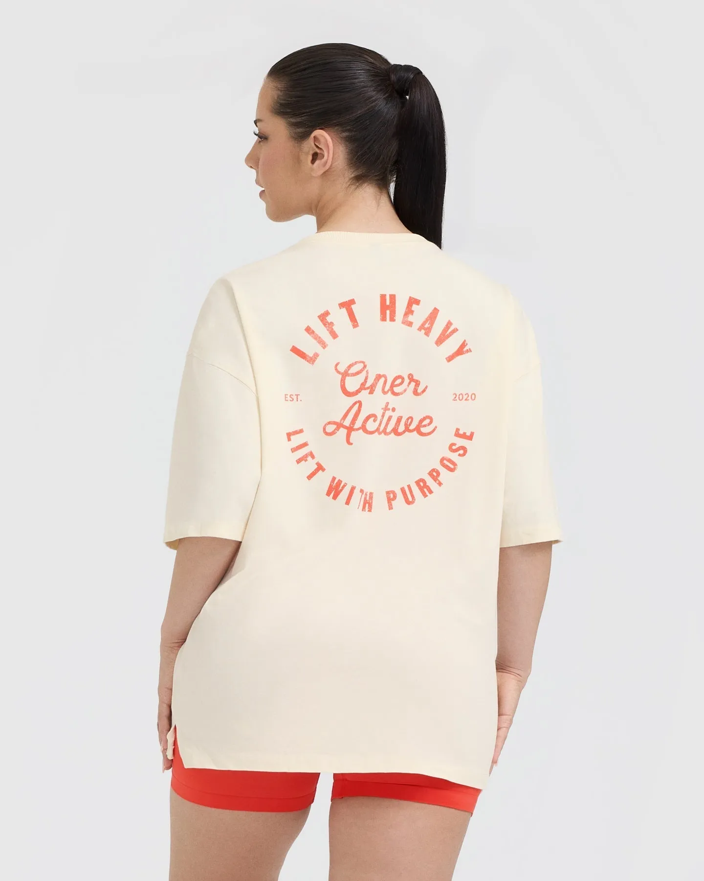 OA Graphic Washed T-Shirt | Off White sold by Oner Active product image thumbnail 2