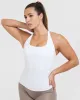 Timeless Square Neck Vest | White sold by Oner Active