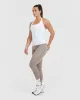 Timeless Square Neck Vest | White sold by Oner Active