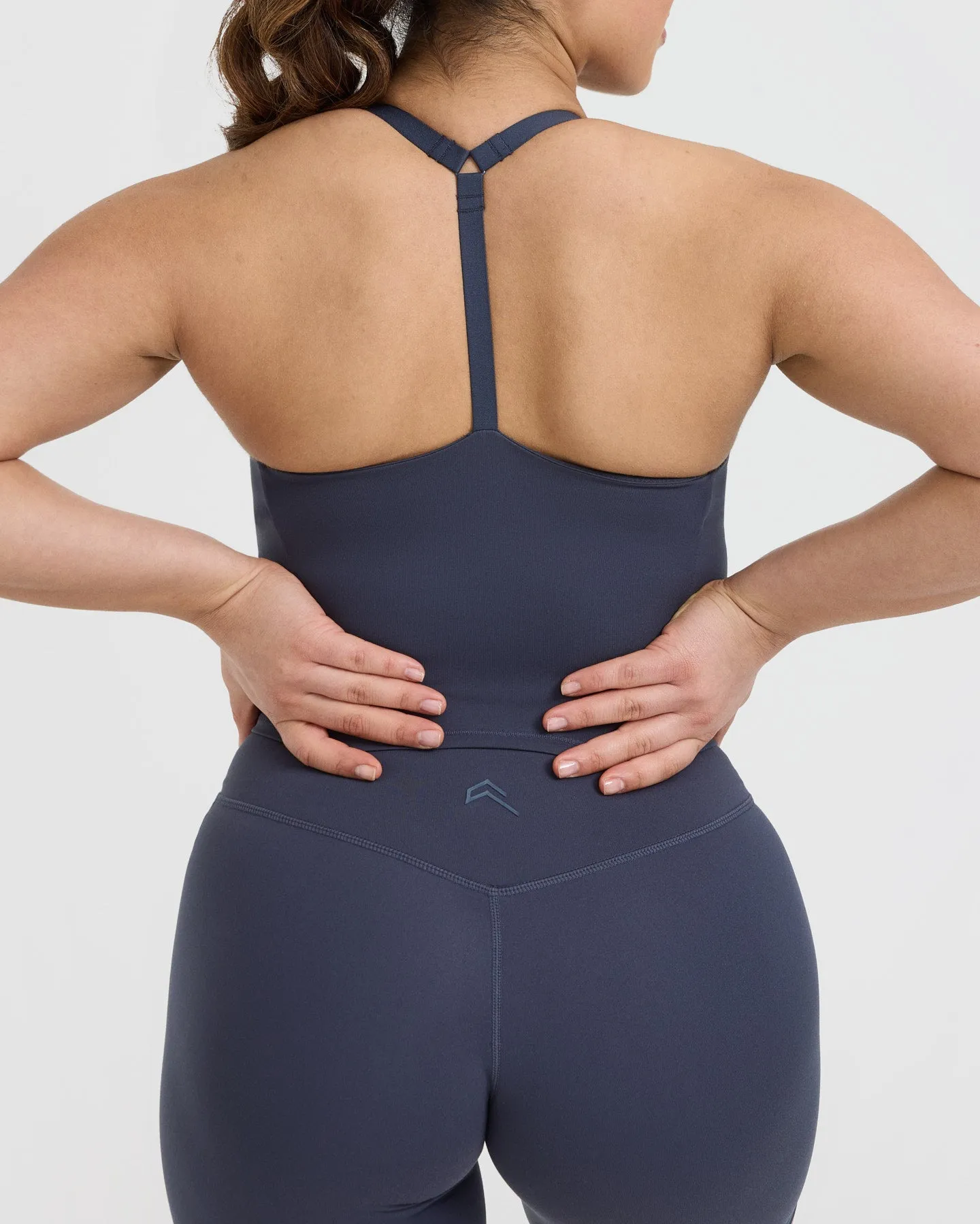 Timeless Square Neck Mid Vest | True Blue sold by Oner Active product image thumbnail 5
