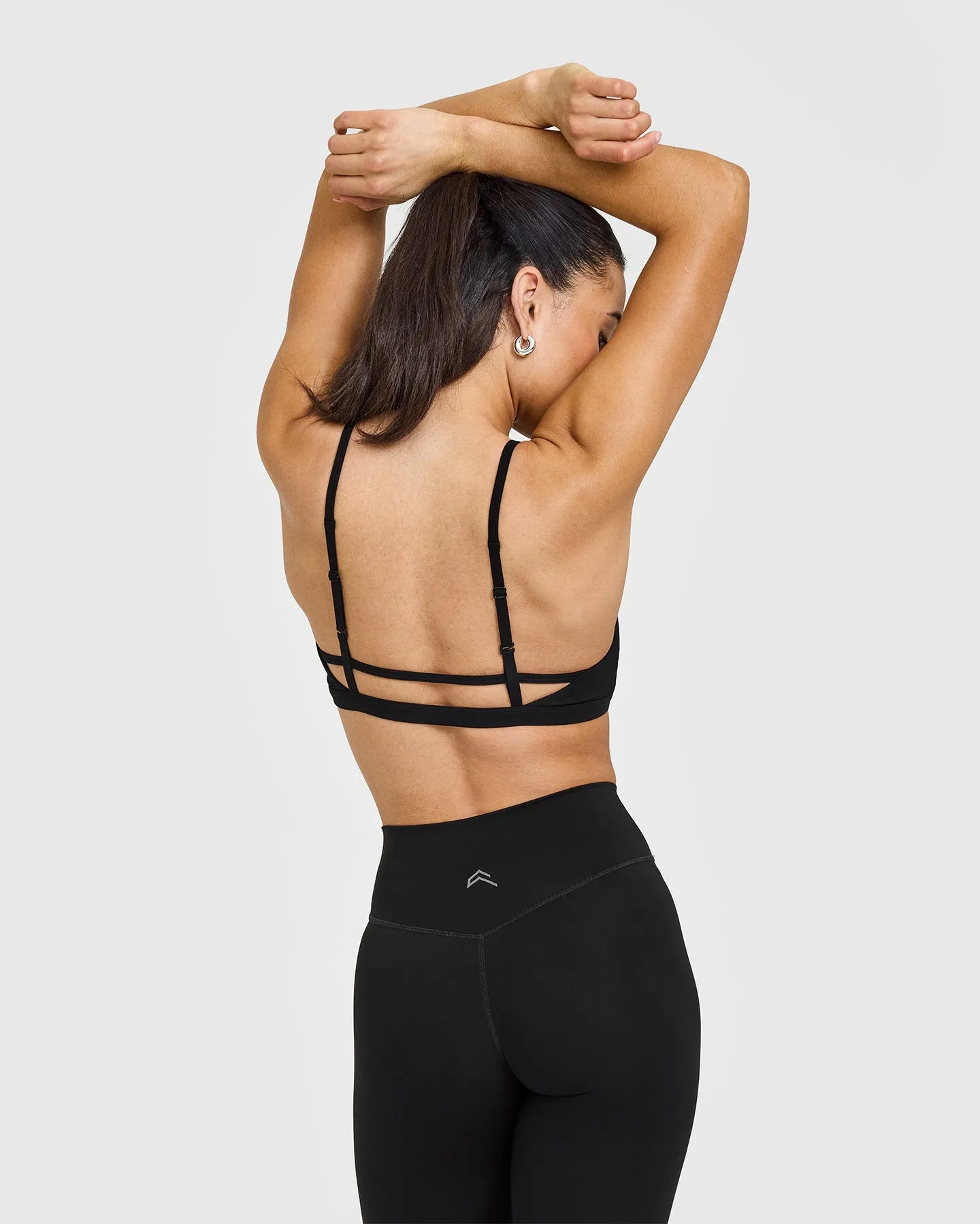 Timeless Strappy Bralette | Black sold by Oner Active product image thumbnail 4