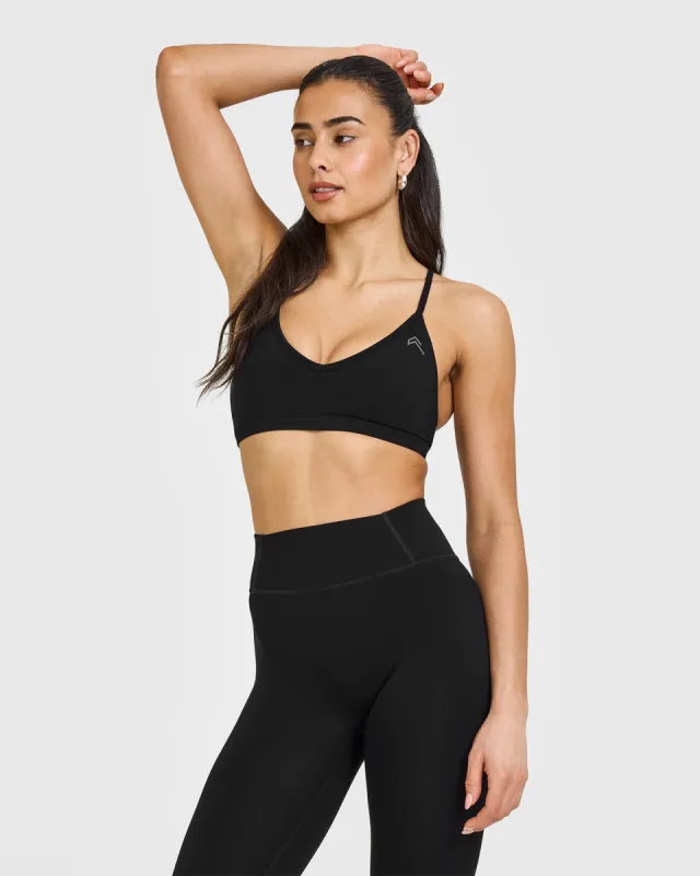 Timeless Strappy Bralette | Black sold by Oner Active