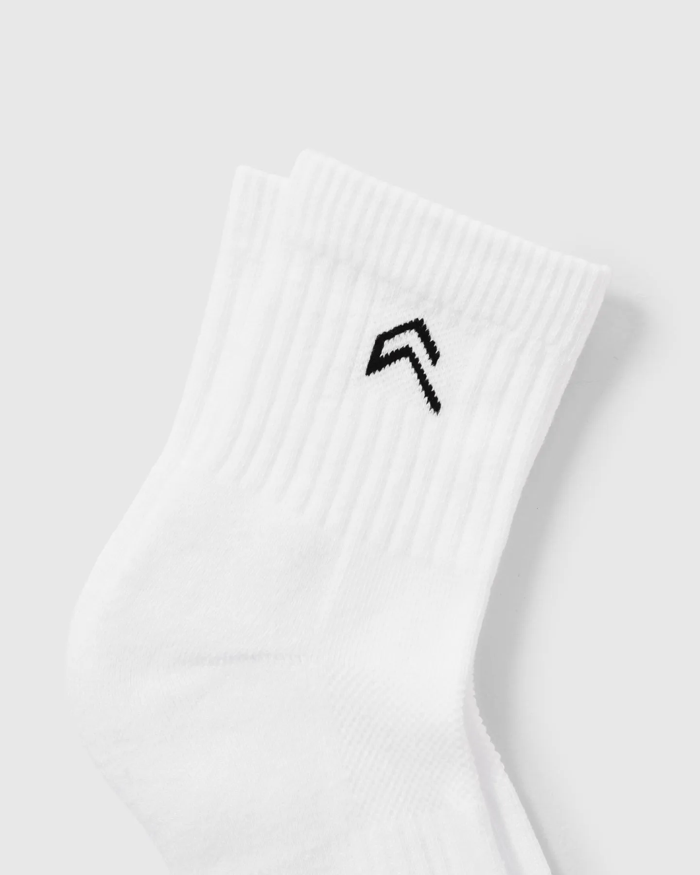 Mid Crew Socks 3 Pack | White sold by Oner Active product image thumbnail 4