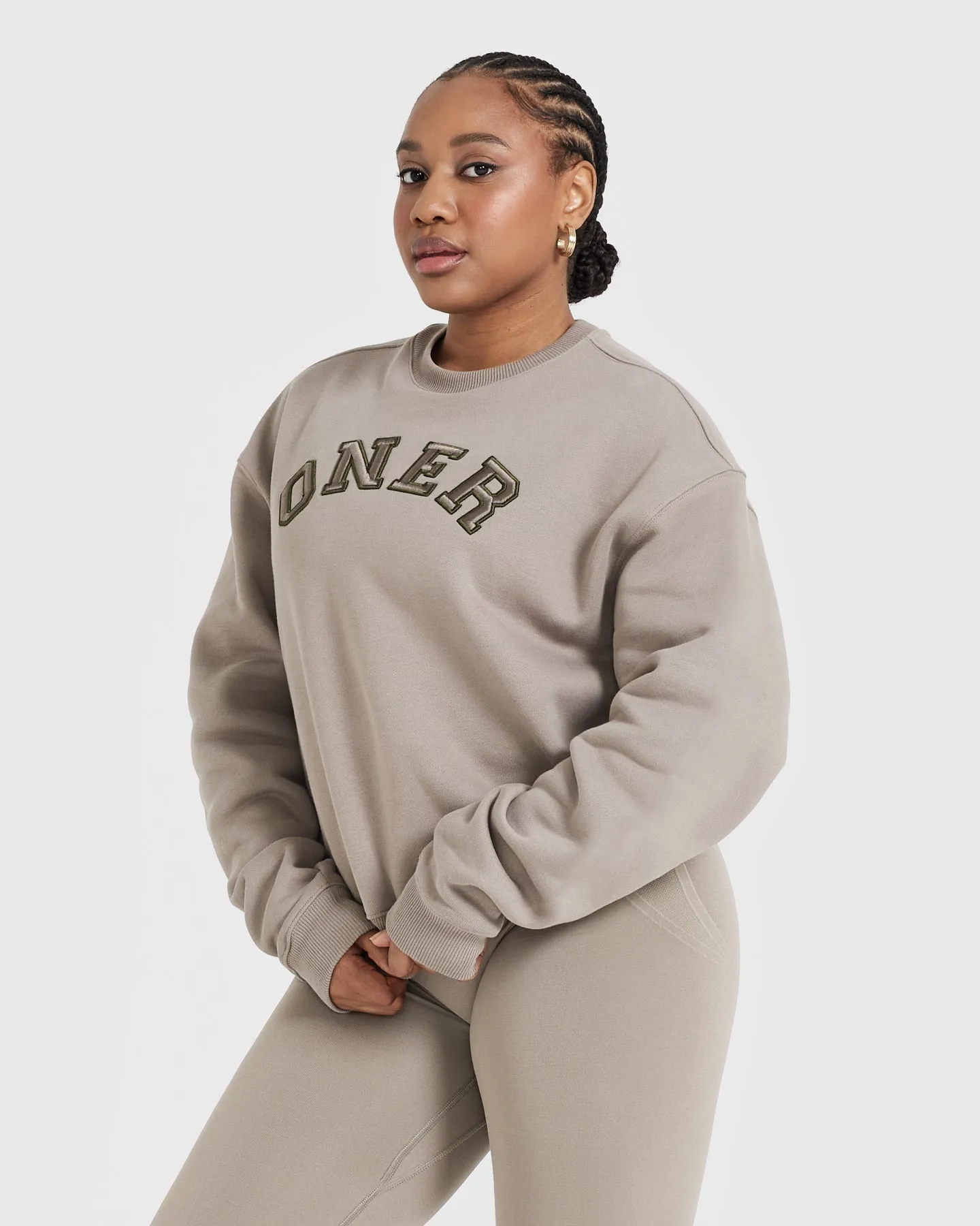 All Day Varsity Oversized Sweatshirt | Minky sold by Oner Active product image thumbnail 3