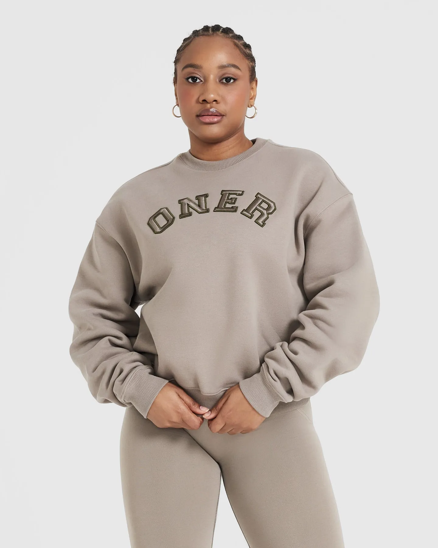 All Day Varsity Oversized Sweatshirt | Minky sold by Oner Active