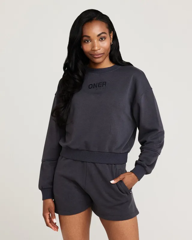 Classic Lounge Crew Neck | Coal sold by Oner Active