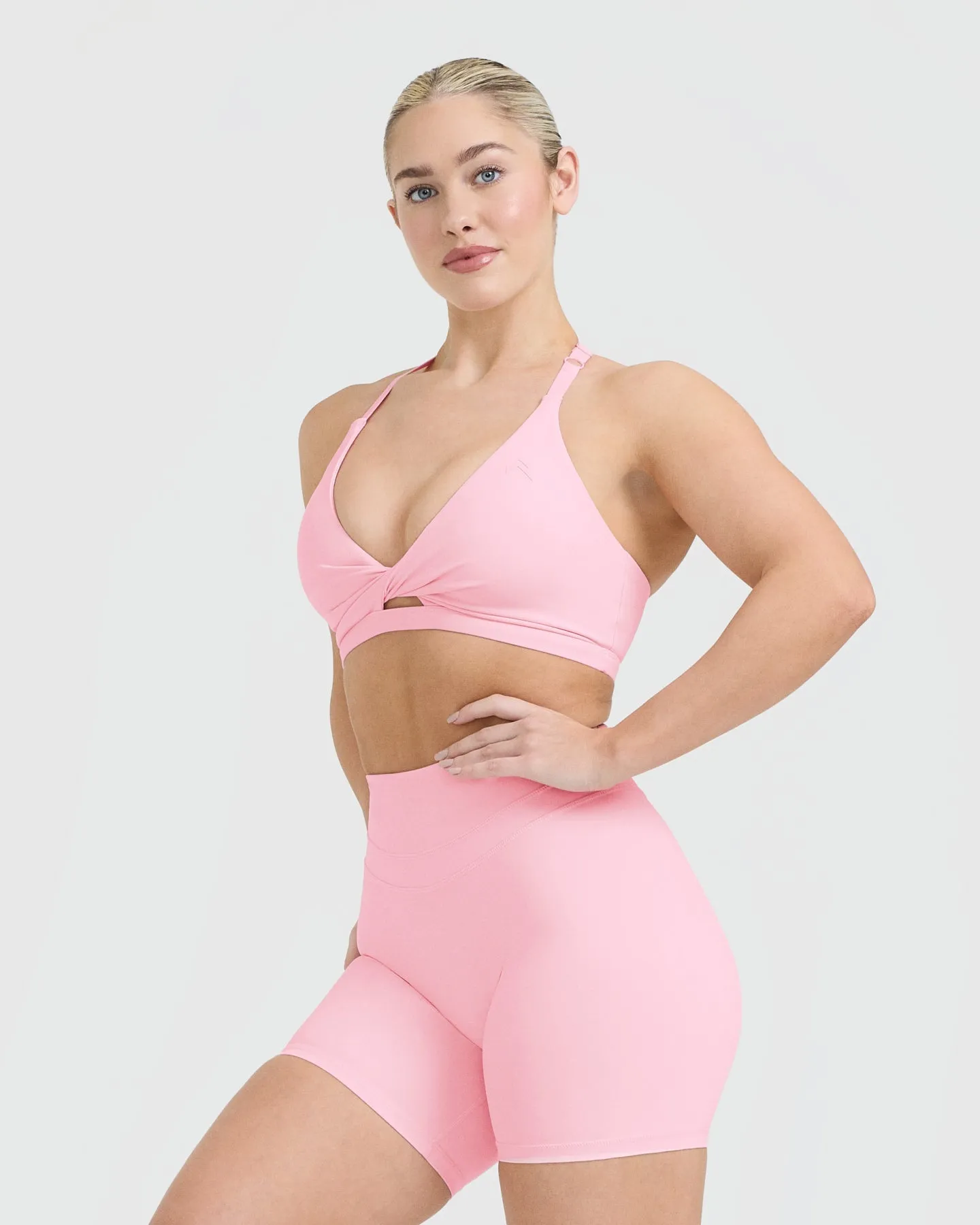 Unified Twist Sports Bra | Petal Pink sold by Oner Active product image thumbnail 3