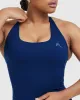 Timeless Square Neck Mid Vest | Midnight sold by Oner Active