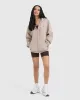 Foundations Zip Through Hoodie | Mushroom Brown sold by Oner Active