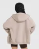 Foundations Zip Through Hoodie | Mushroom Brown sold by Oner Active