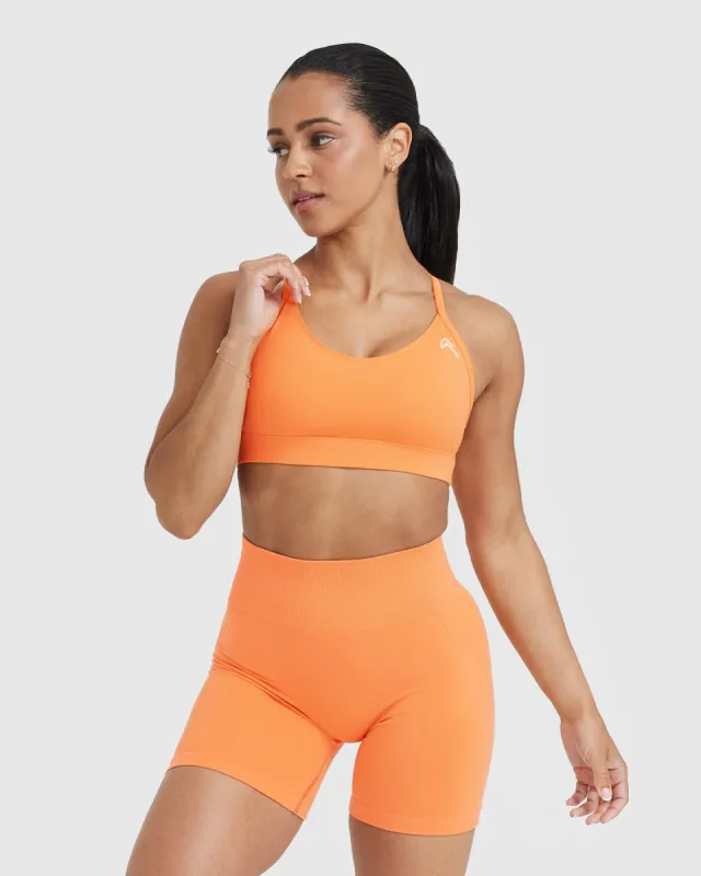 Everyday Sports Bra | Apricot Orange sold by Oner Active