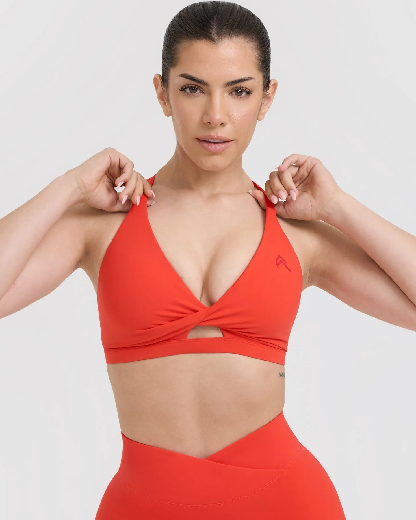 Unified Twist Sports Bra | Charged Orange sold by Oner Active product image thumbnail 4