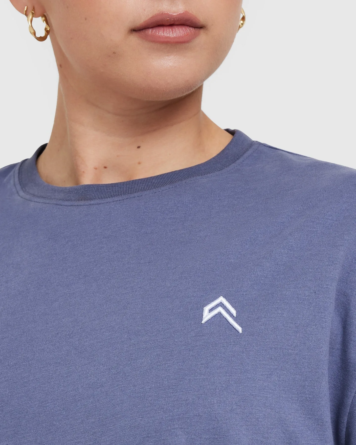 Classic Oversized Lightweight T-Shirt | Washed Slate Blue sold by Oner Active product image thumbnail 4
