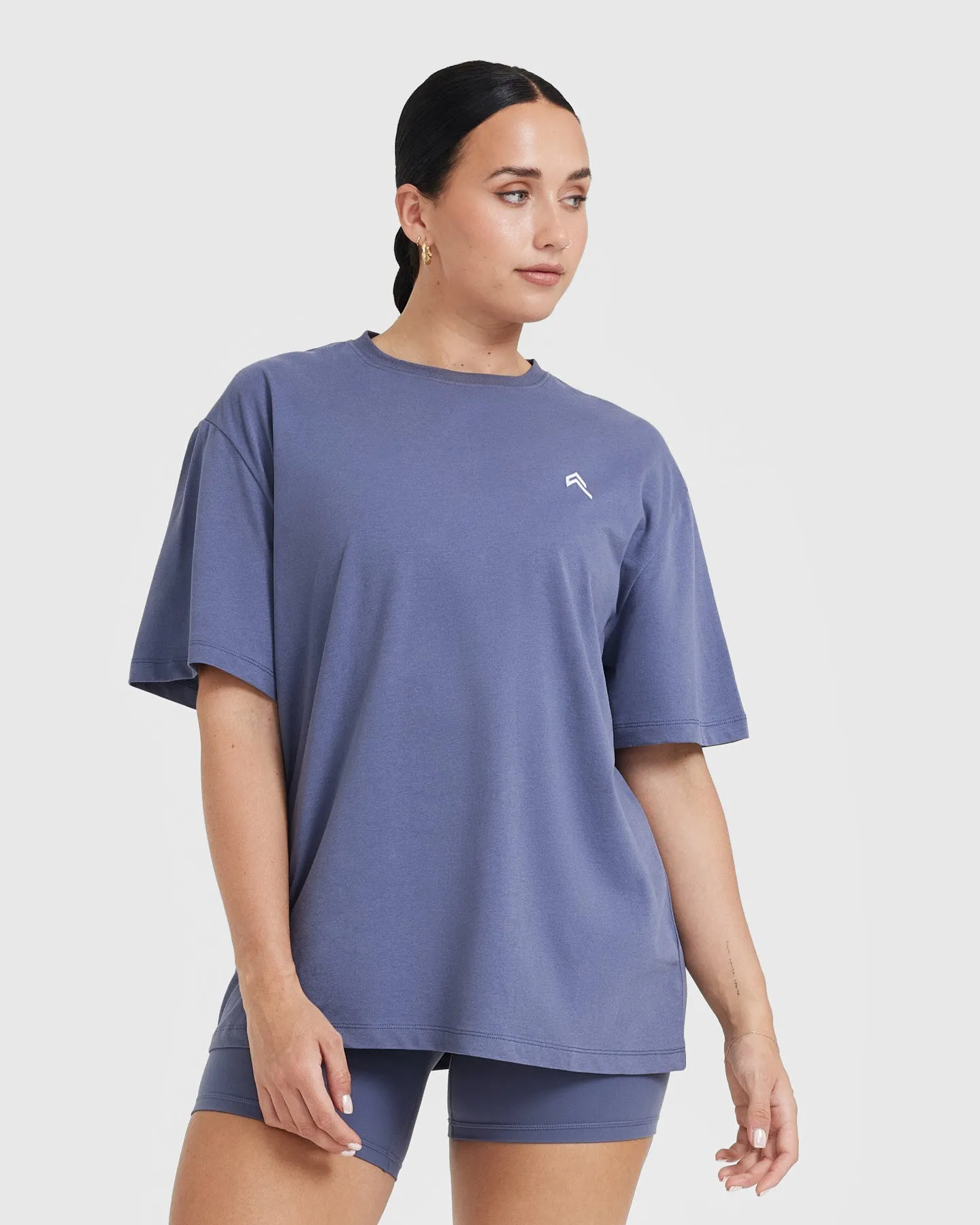 Classic Oversized Lightweight T-Shirt | Washed Slate Blue sold by Oner Active