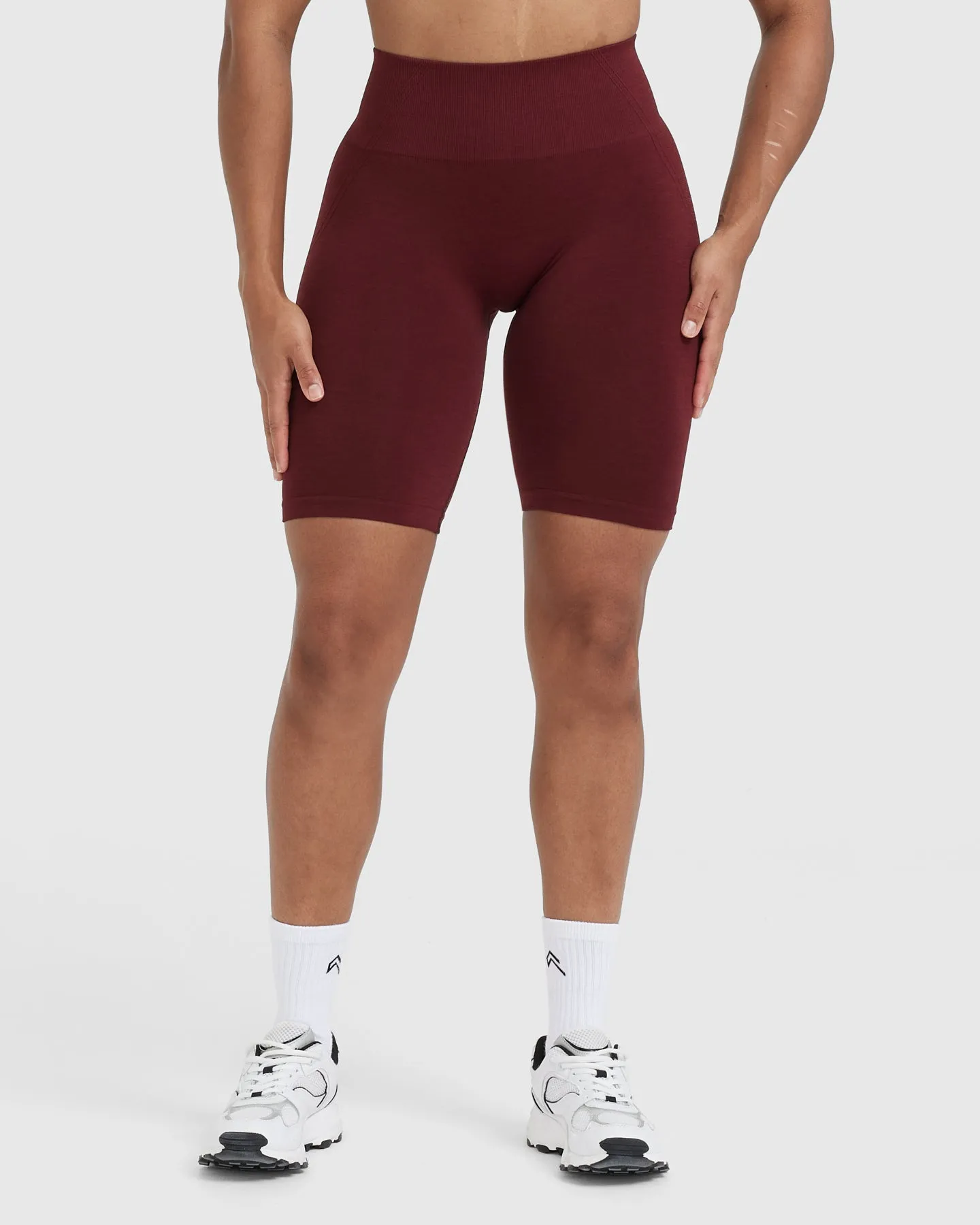 Effortless Seamless Cycling Shorts | Rosewood sold by Oner Active