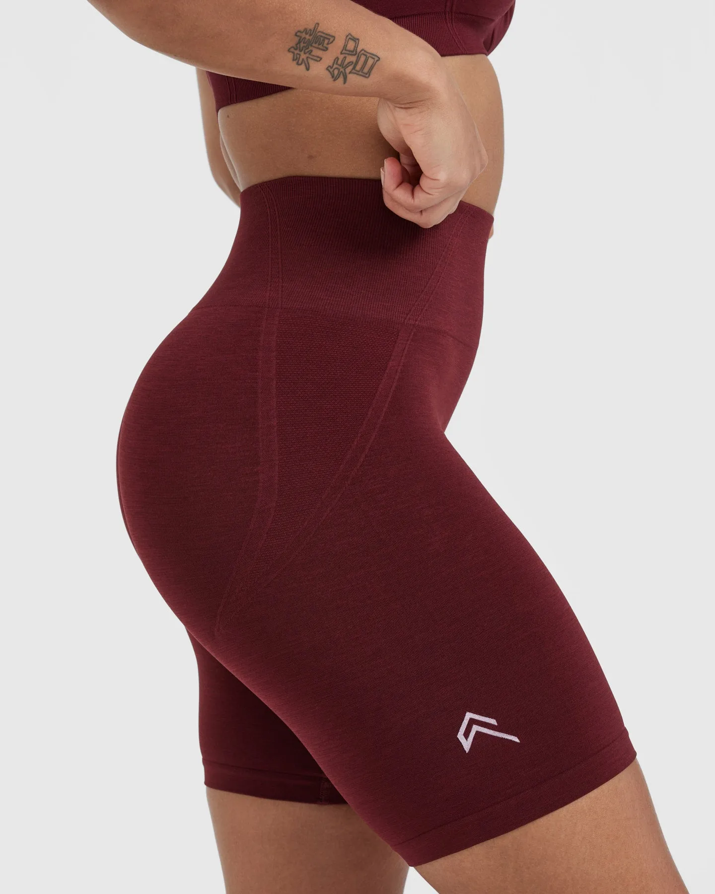 Effortless Seamless Cycling Shorts | Rosewood sold by Oner Active product image thumbnail 4