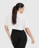 Classic Crop Lightweight T-Shirt | Grey Marl sold by Oner Active