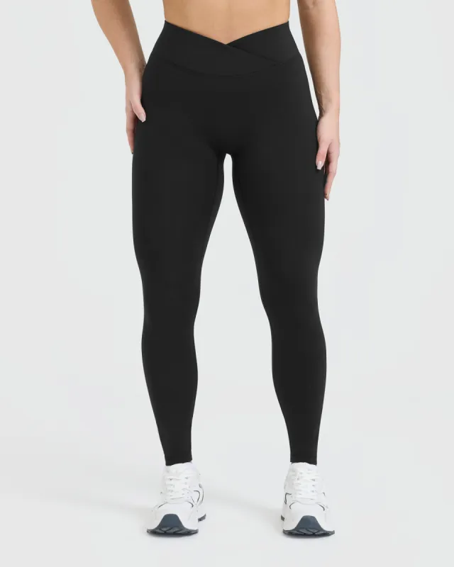 Unified Wrap Leggings | Black sold by Oner Active